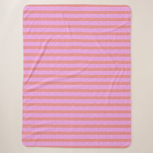 Pink Stripe Blanket