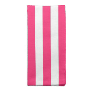 Pink Stripe Cloth Napkin