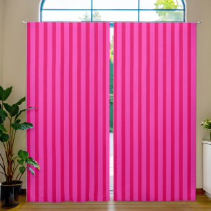 Pink Stripe Curtains by HAMbyWG