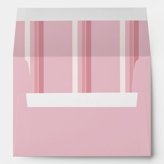 Pink Stripe Envelope (Back (Bottom))