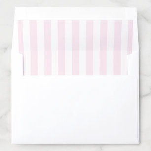 Pink Stripe Envelope Liner
