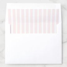 Pink Striped Envelope Liner