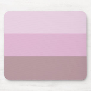 Pink Striped Ombre Mouse Pad