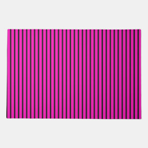 Pink Striped texture Doormat