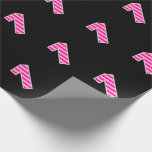 [ Thumbnail: Pink Stripes 1 Event # (Birthday, Anniversary) Wrapping Paper ]