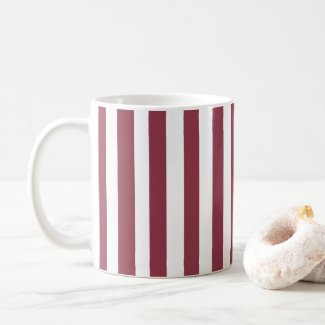 Pink Stripes Coffee Mug