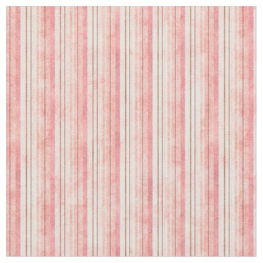 Pink Stripes Fabric Material