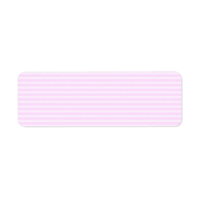 Pink Stripes. Label (Front)