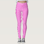 Pink Stripes Leggings<br><div class="desc">Pink stripes leggings for outdoor wear or athletics that makes your legs look longer</div>