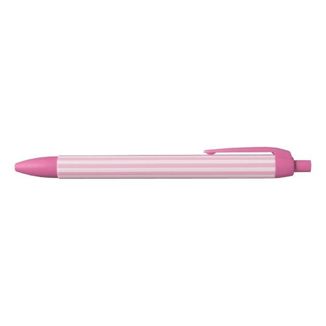 Pink Stripes Seamless Pattern Pen (Top)
