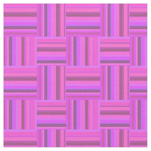 Pink stripes weave pattern fabric