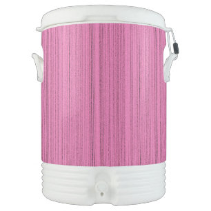 Pink Strips Beverage Cooler