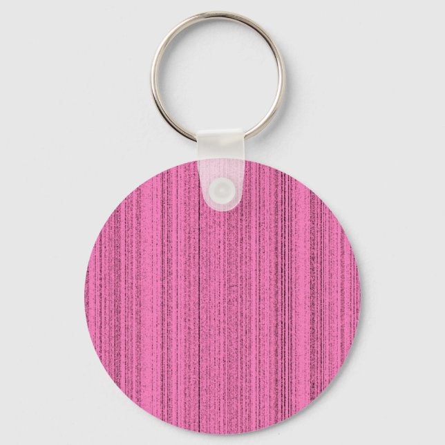 pink strips keychain (Front)