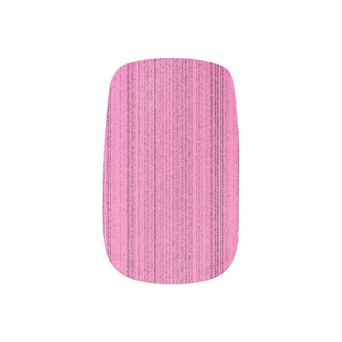 Pink Strips Minx Nail Wraps