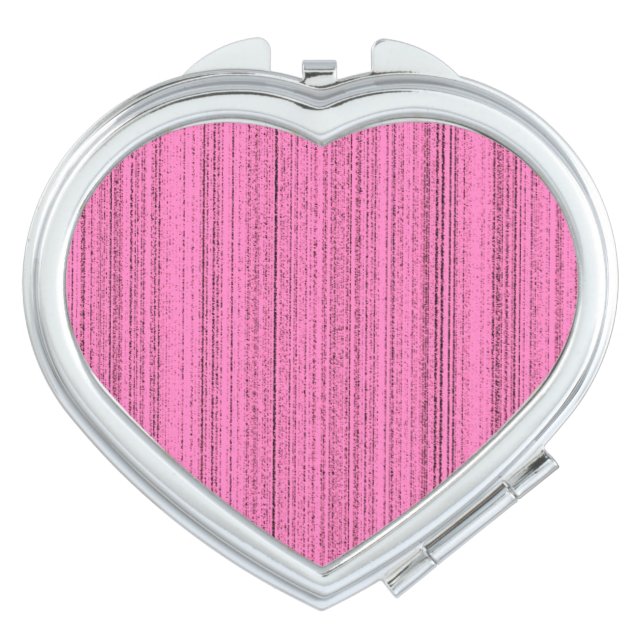 Pink Strips Vanity Mirror (Front)