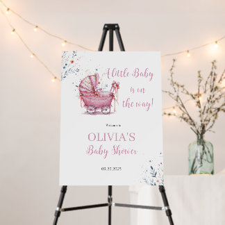 Pink Stroller Foam Board