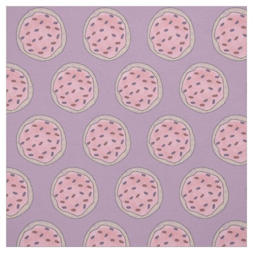 Pink Sugar Cookie Sprinkles Homemade Bake Sale Fabric