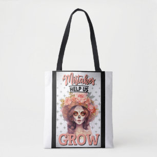Pink Sugar Skull Delights Tote Bag