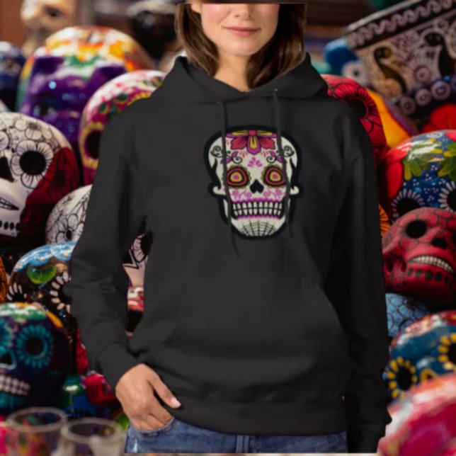  Pink Sugar Skull Hoodie (Creator Uploaded)