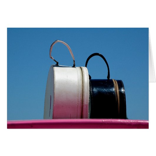 Pink suitcase cards (Front Horizontal)