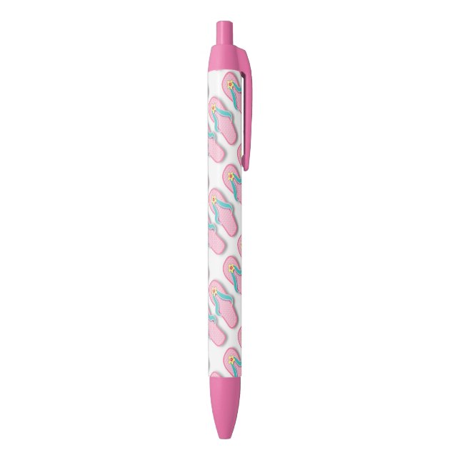 Pink Summer FlipFlops Pen (Bottom (Vertical))