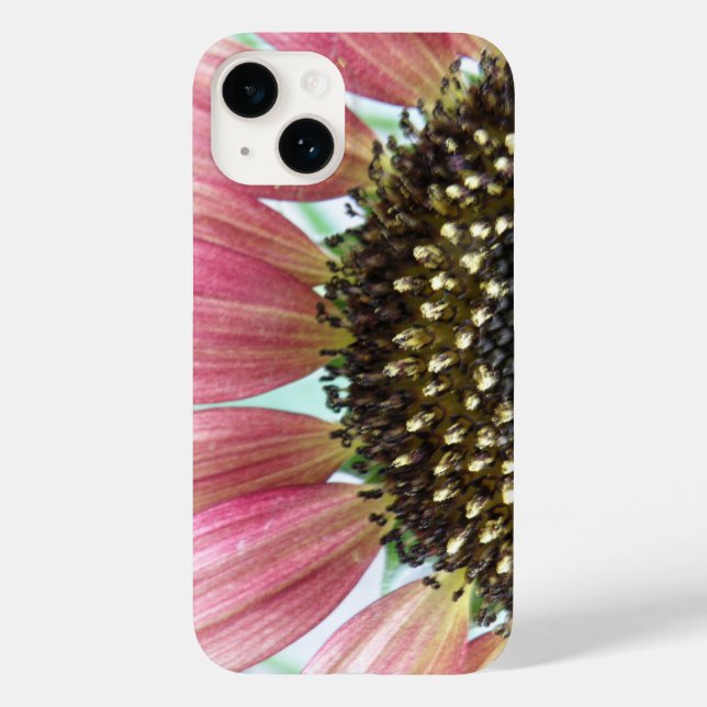 Pink Sunflower Case-Mate iPhone Case (Back)