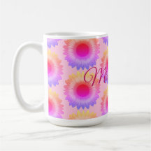 Pink Sunflower Mug