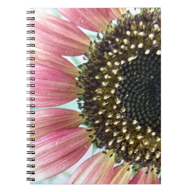 Pink Sunflower Notebook (Front)
