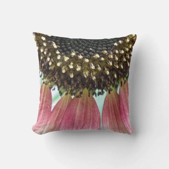 Pink Sunflower Pillow (Front)