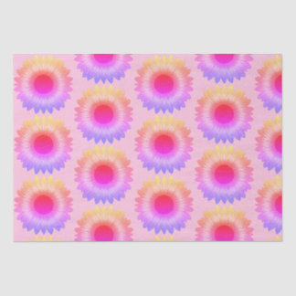 Pink Sunflower Tissue Paper