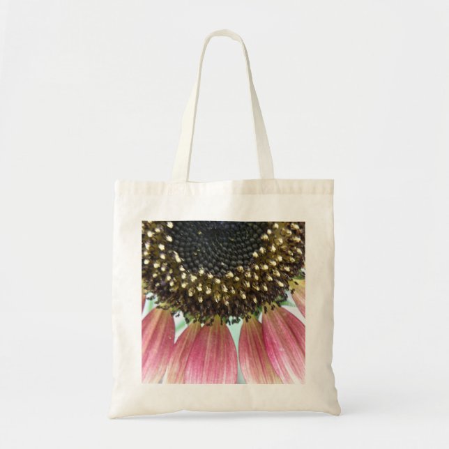 Pink Sunflower Tote Bag (Front)