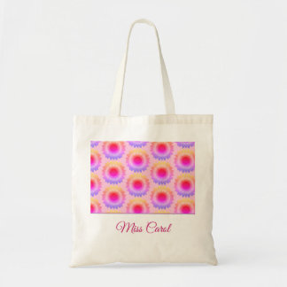 Pink Sunflower Tote Bag
