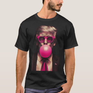 Pink Sungles Trump Bubble Gum Shirt Vote President