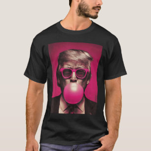 Pink Sungles Trump Bubble Gum T-Shirt