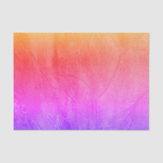 Pink Sunrise Textured Tissue Paper