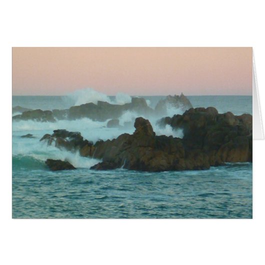 Pink Sunset Cards (Front Horizontal)