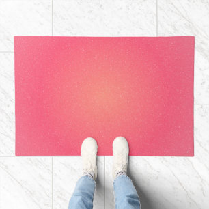 Pink Sunset Gradient Door Mat