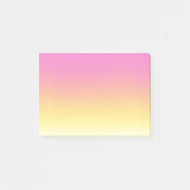 Pink Sunset Notes (Front)