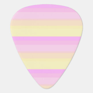 Pink sunset Ombre stripe Guitar Pick