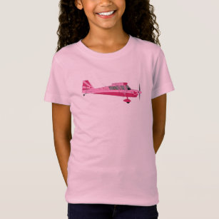 Pink Super Decathlon Airplane Shirt for Girls