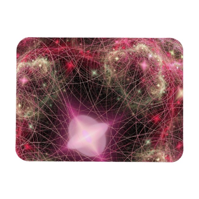 Pink Super Nova Magnet (Horizontal)