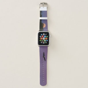 Pink Supermoon Eagle Apple Watch Band