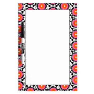 Pink Suzani Pattern Dry-Erase Board