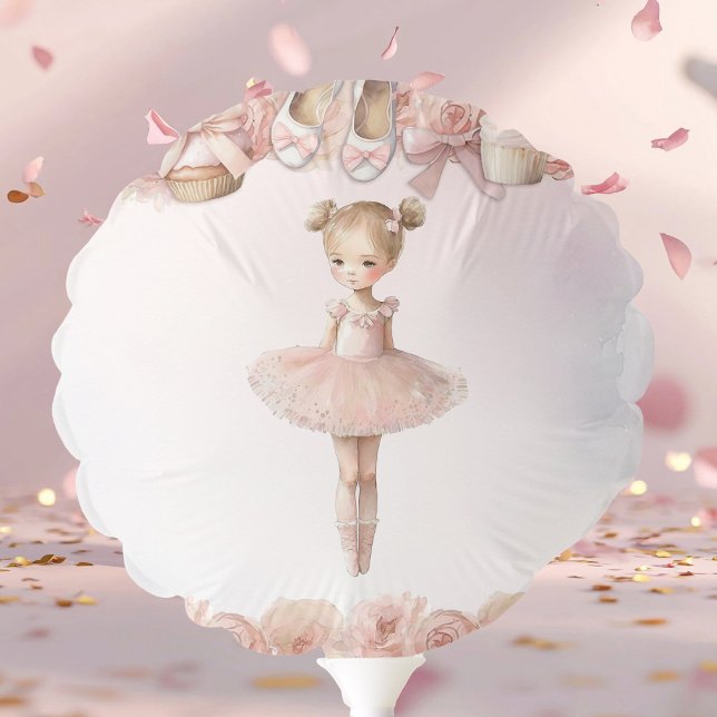 Pink Sweet Ballerina Balloon (Creator Uploaded)