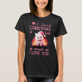 Pink Sweet Cat Love T-Shirt