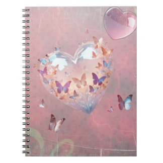 Pink Sweet Dreams Spiral Photo Notebook
