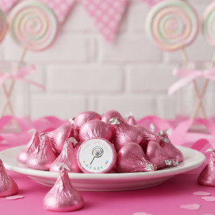 Pink Sweet Little One 1st Birthday Kids Party Hershey®'s Kisses®