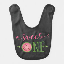 Pink Sweet One Watermelon 1st Birthday Outfit
