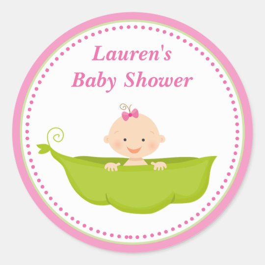 Pink Sweet Pea Baby Shower Favor Tag Sticker Zazzle Com Pink Sweet Pea Baby Shower Favor Tag Sticker Zazzle Com