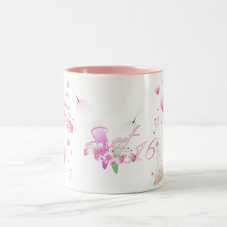 Pink Sweet Sixteen Mug